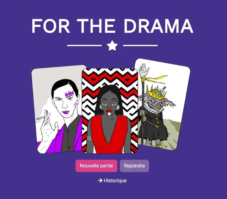 For the Drama – des jeux rapides, funs et gratuits