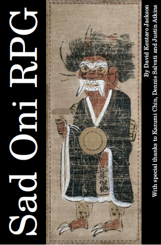 Sad Oni : un jeu de rôle avec meneur pas  comme les autres