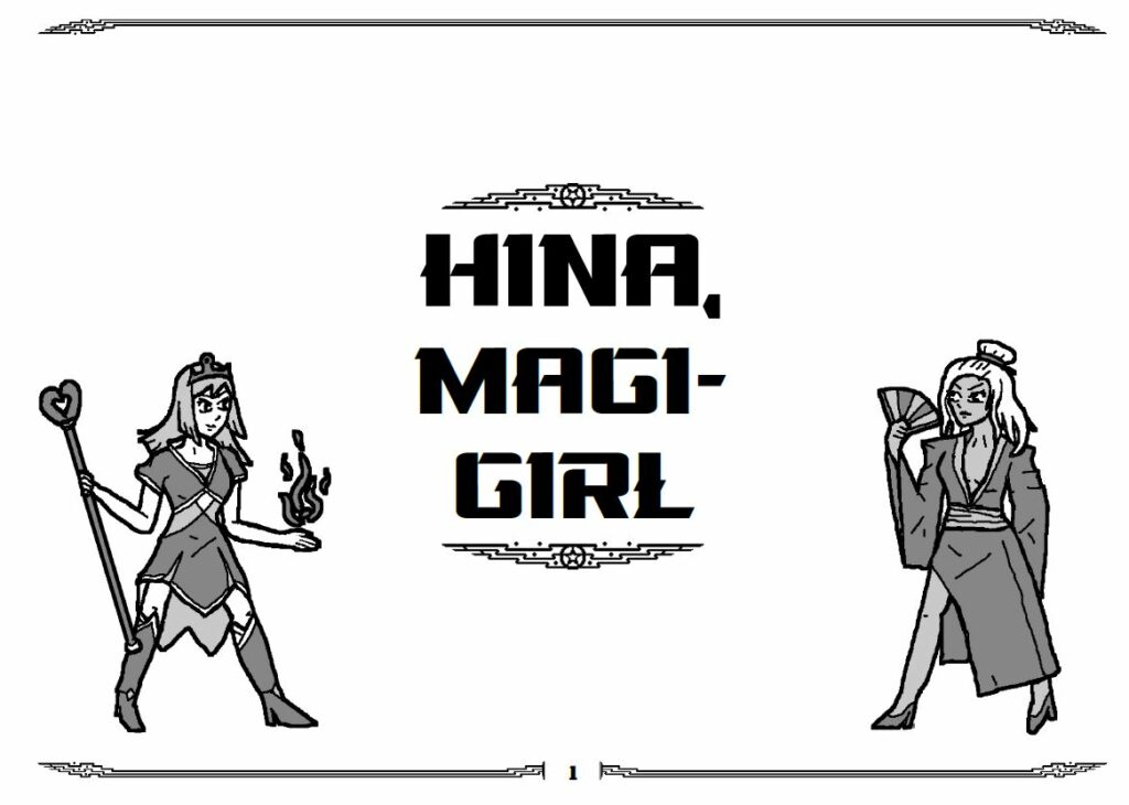 Gros plan sur Hina, Magi-Girl
