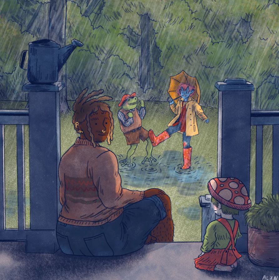 Illustration tirée de Yazeba's Bed & Breakfast par Possum Creek Games